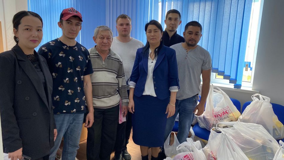 ТОО "Акгем-Строй" басшысы Булатов Махсум  Махаматжанұлының қолдауымен қайырымдылық акциясы өткізілді
